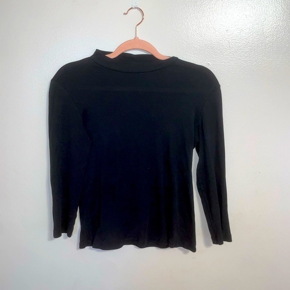 Zara Basic Long Sleeve Top - Picture 2 of 4